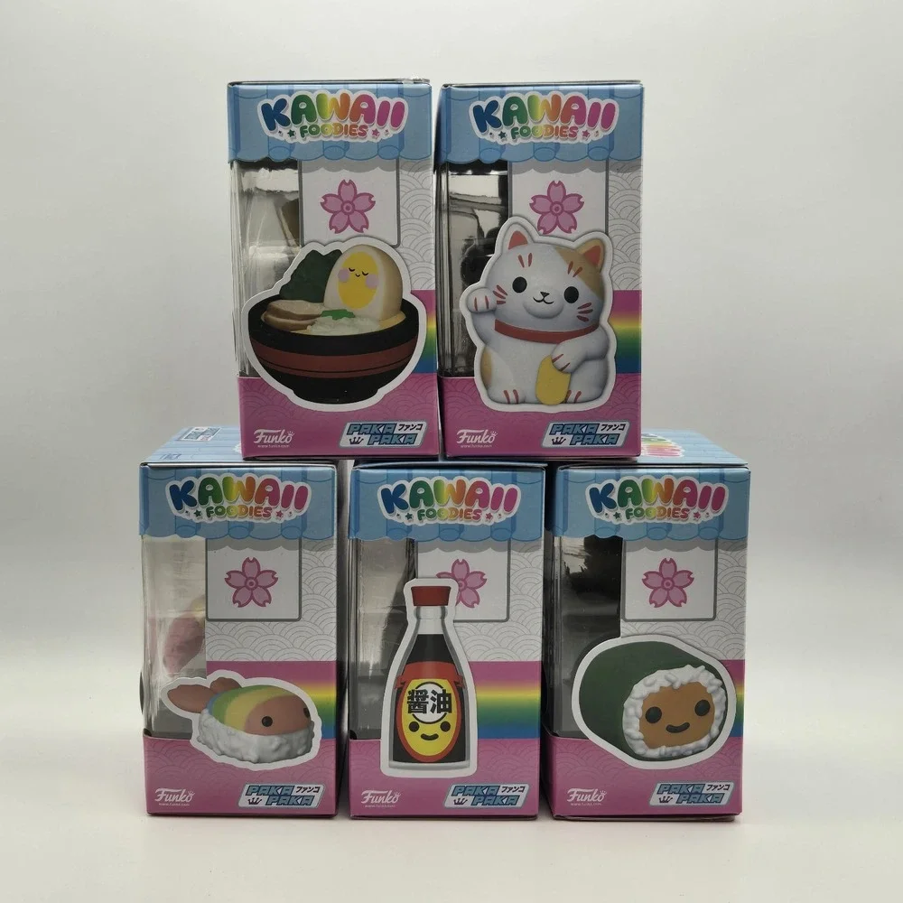 Funko Kawaii Foodies Complete 5 Figure Set Paka Paka Five Below Exclusive NEW